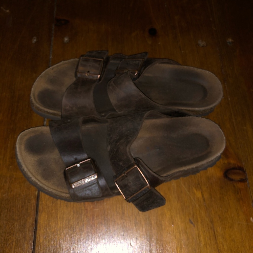 leather birkenstock’s
